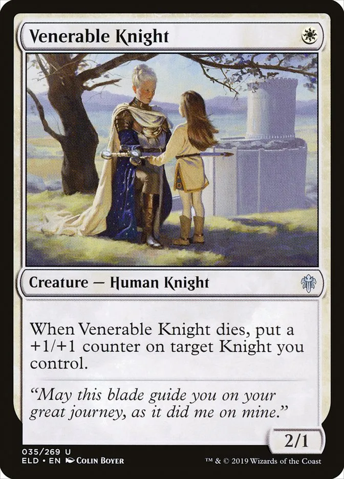 Venerable Knight Front Face