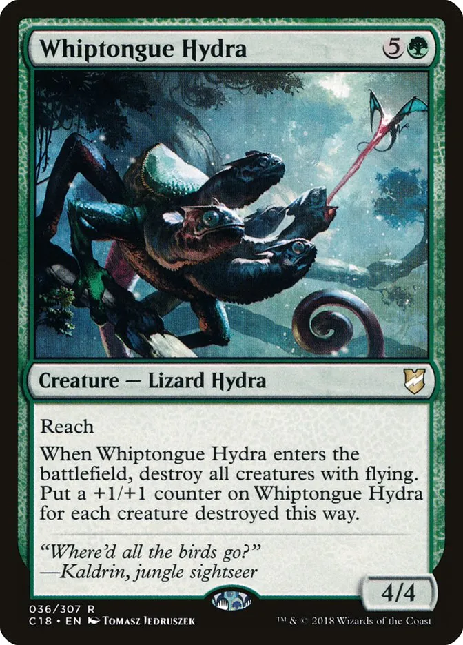 Whiptongue Hydra Front Face