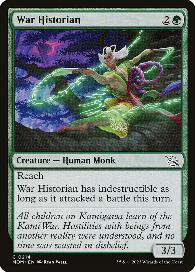 War Historian Front Face