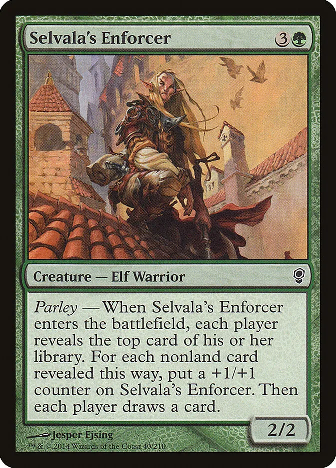 Selvala's Enforcer Front Face