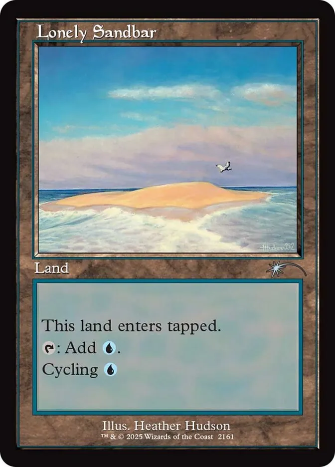 Lonely Sandbar Front Face