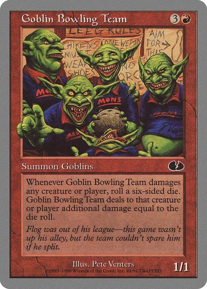 Goblin Bowling Team Front Face