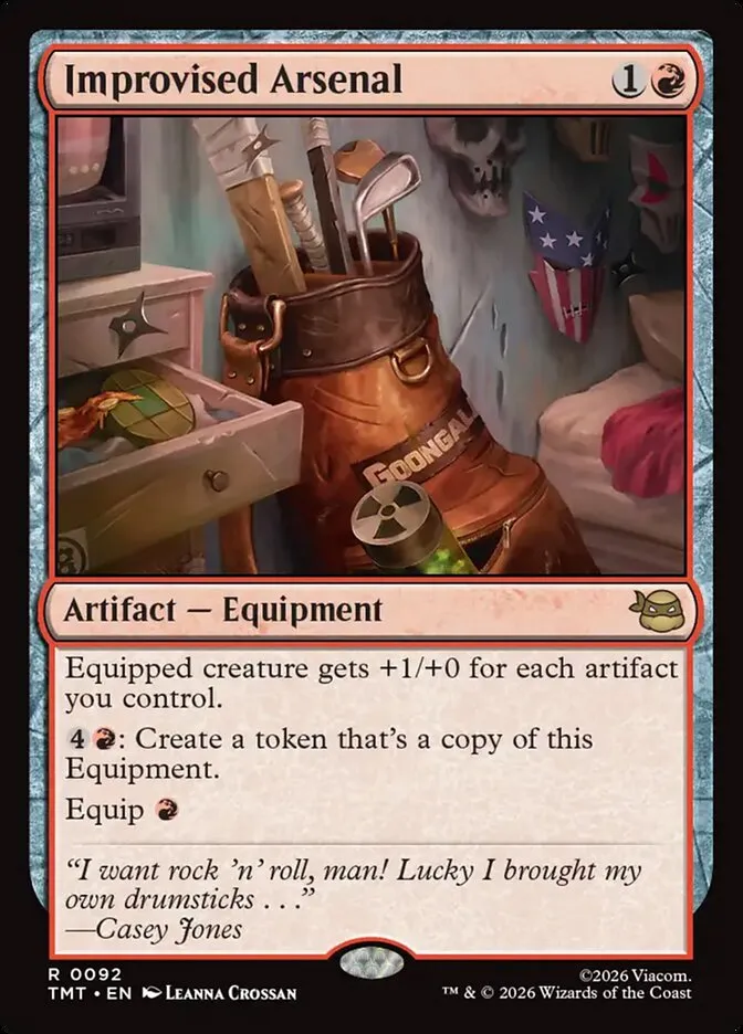 Improvised Arsenal Front Face