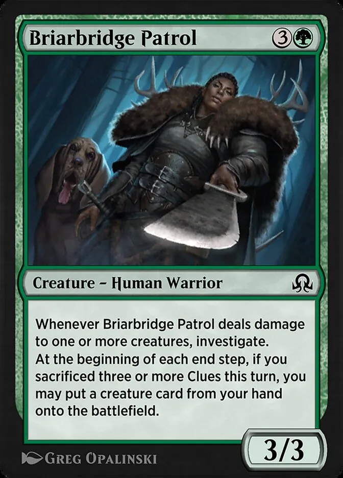 Briarbridge Patrol Front Face