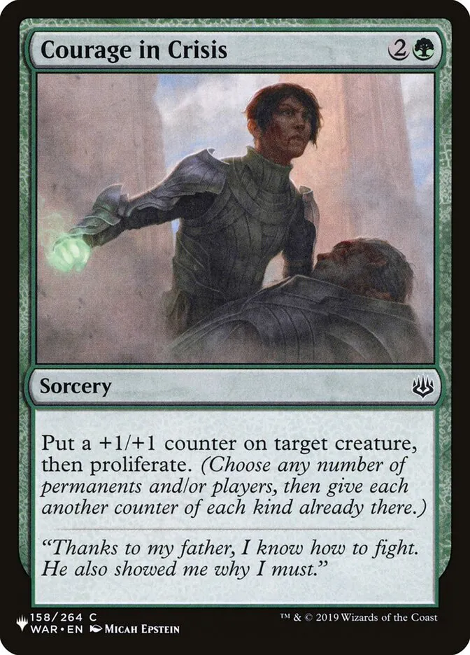 Courage in Crisis Front Face