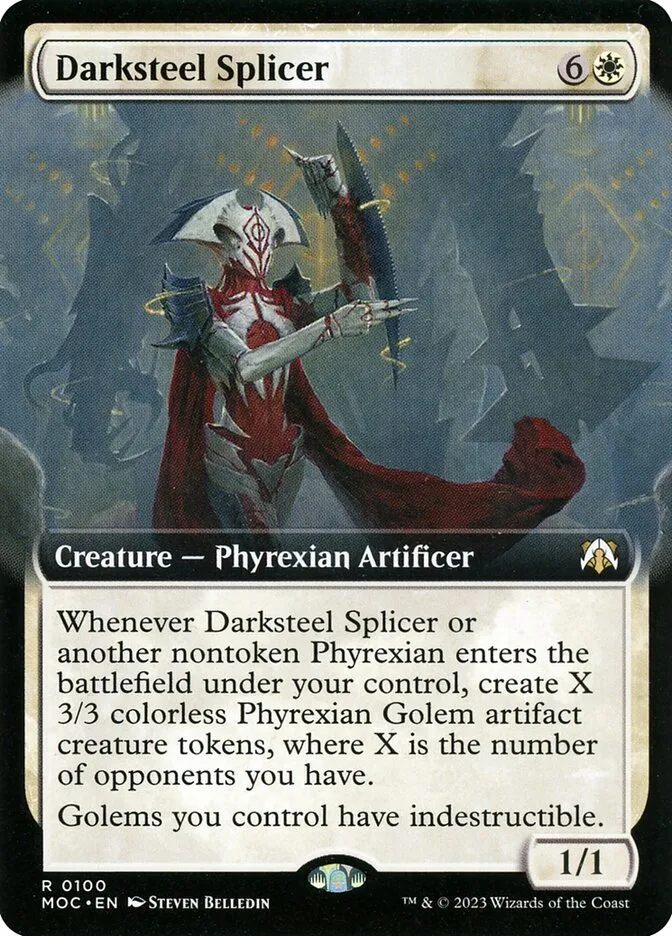 Darksteel Splicer Front Face