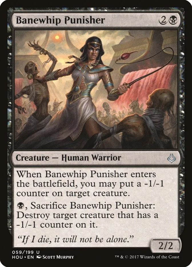 Banewhip Punisher Front Face