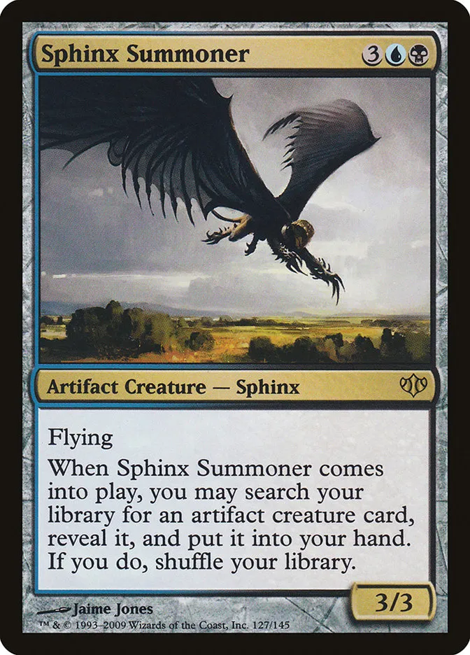 Sphinx Summoner Front Face