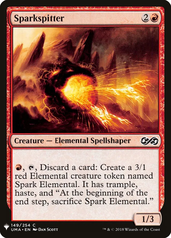 Sparkspitter Front Face