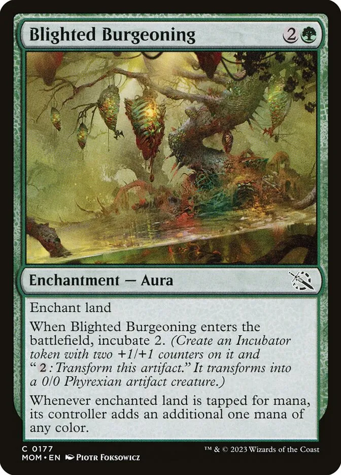 Blighted Burgeoning Front Face