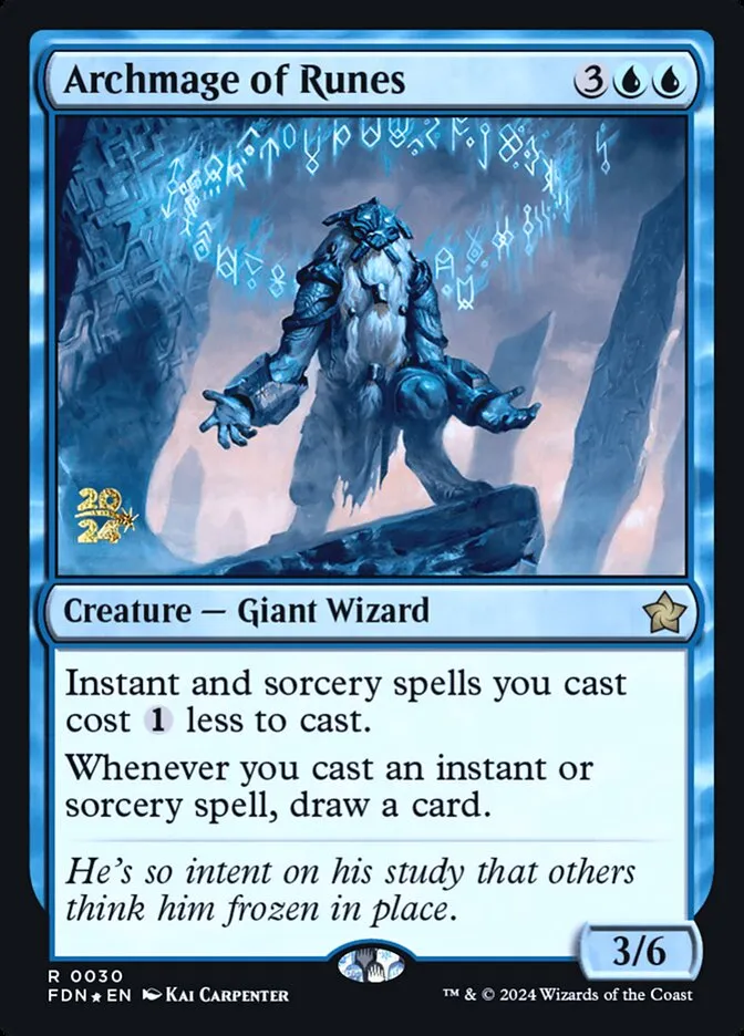 Archmage of Runes Front Face