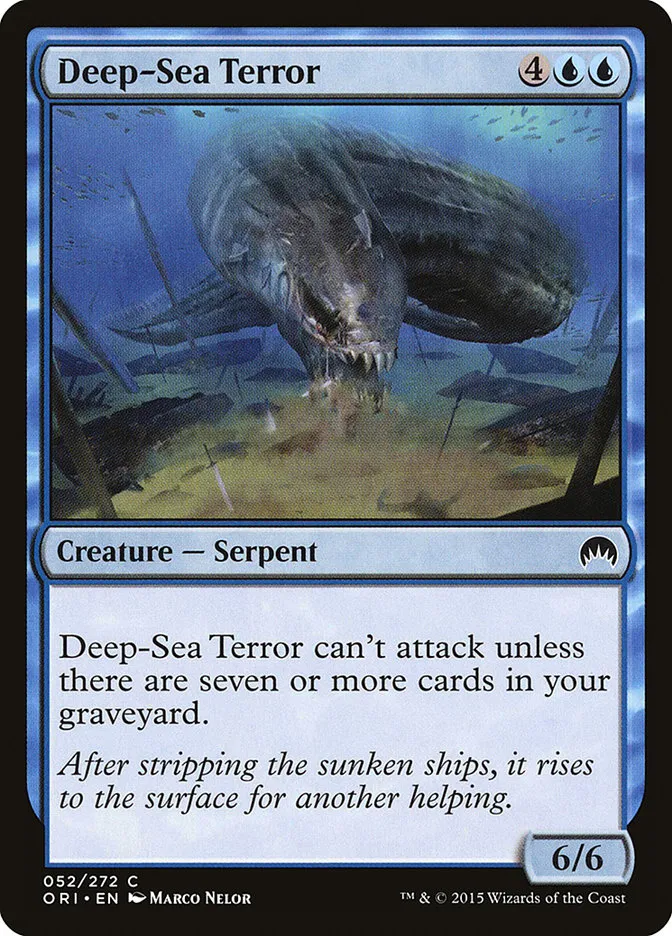 Deep-Sea Terror Front Face