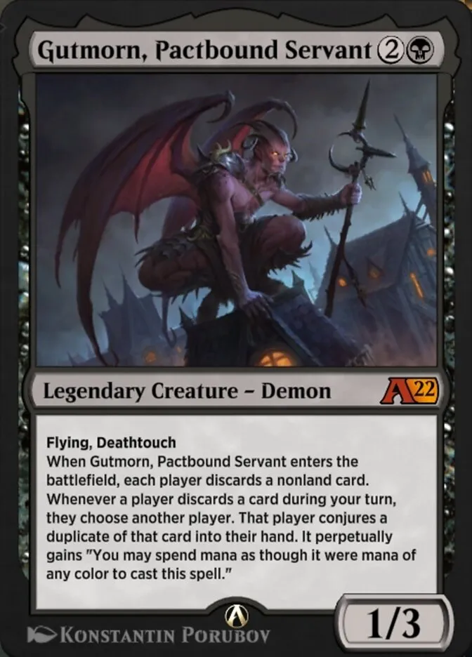 Gutmorn, Pactbound Servant Front Face