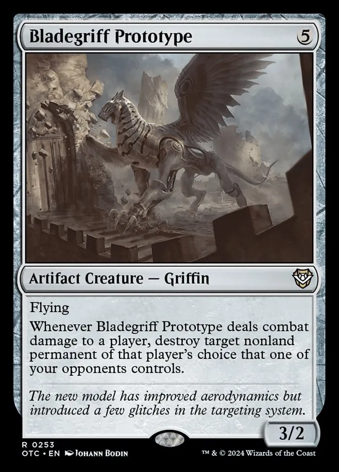 Bladegriff Prototype Front Face