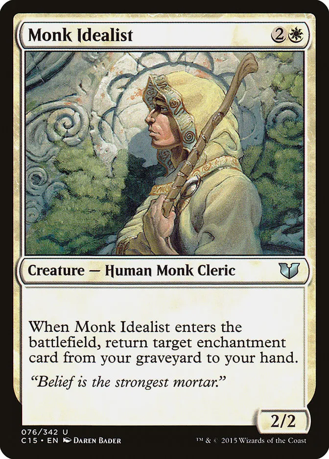 Monk Idealist Front Face
