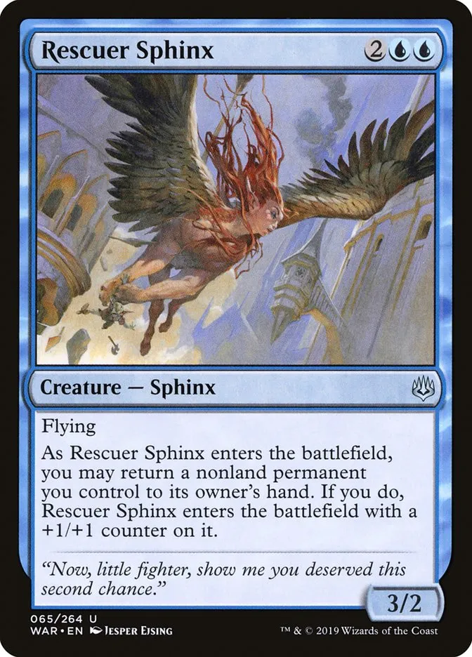 Rescuer Sphinx Front Face