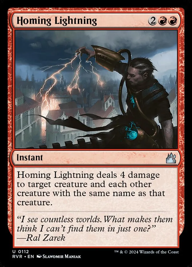 Homing Lightning Front Face
