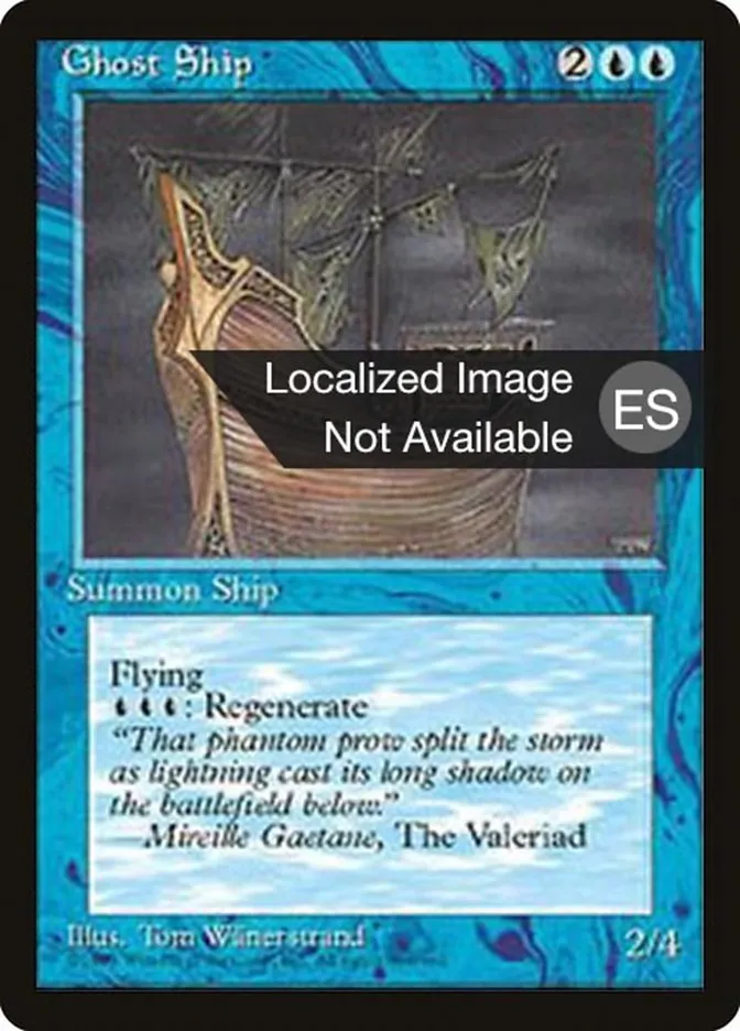 Ghost Ship Front Face