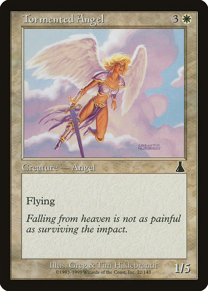 Tormented Angel Front Face