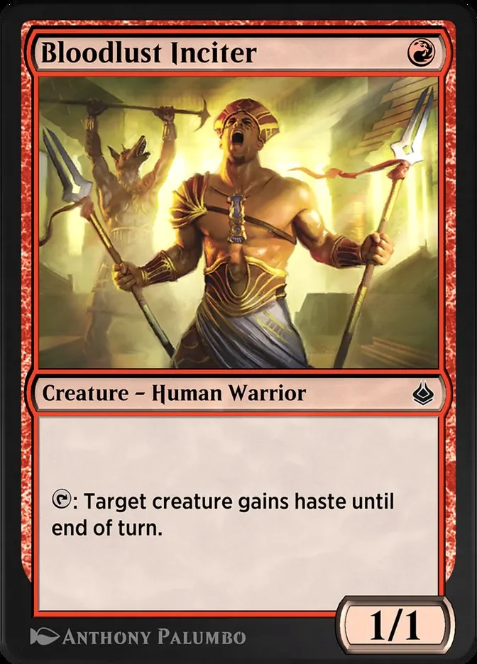 Bloodlust Inciter Front Face