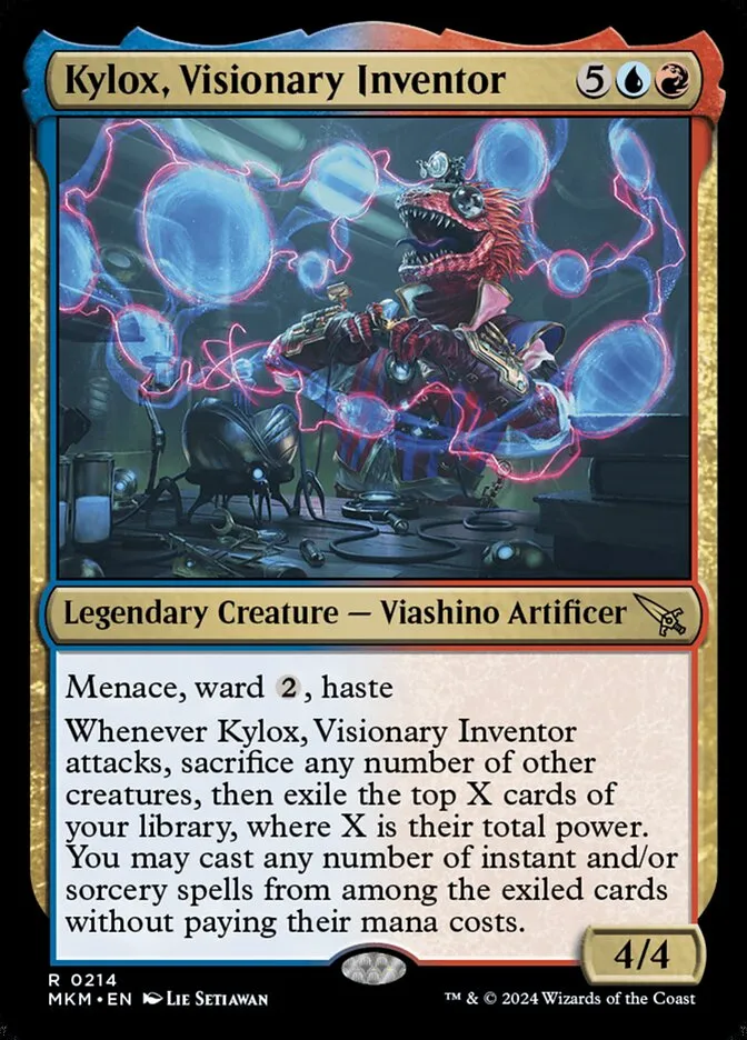 Kylox, Visionary Inventor Front Face