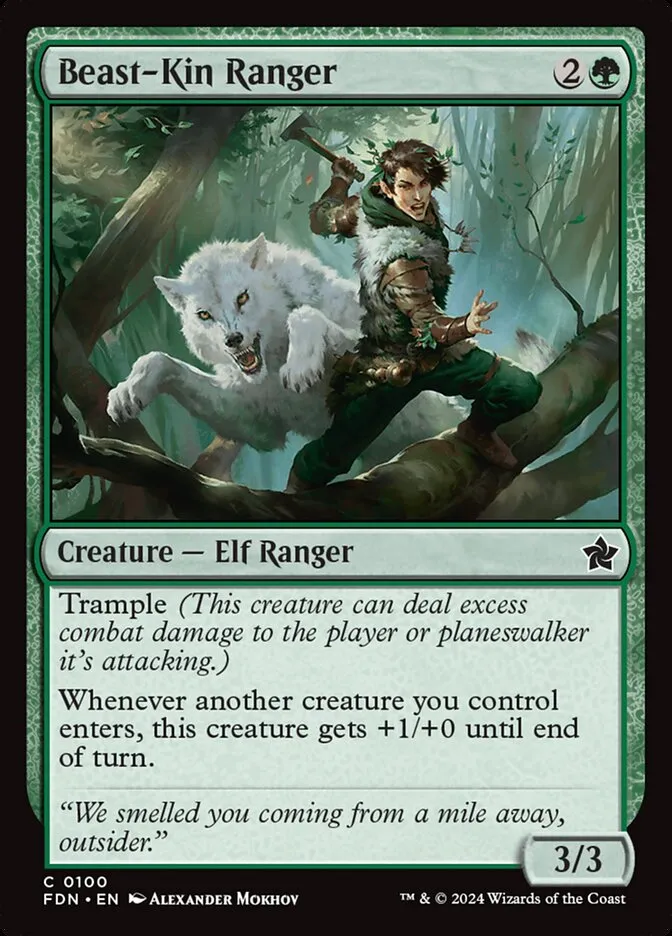 Beast-Kin Ranger Front Face