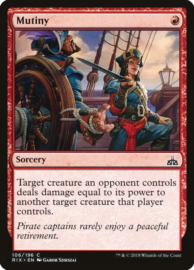 Mutiny Front Face