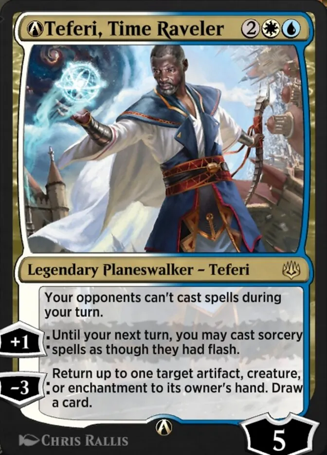 A-Teferi, Time Raveler Front Face