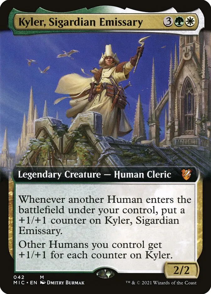 Kyler, Sigardian Emissary Front Face
