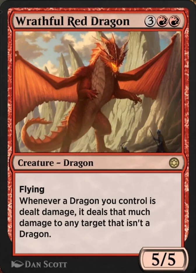 Wrathful Red Dragon