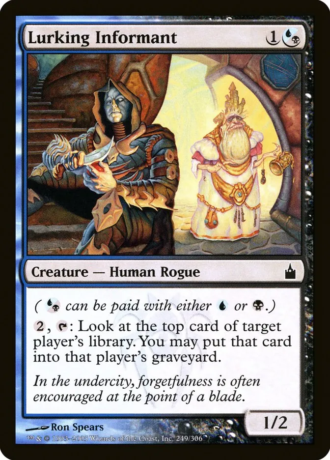 Lurking Informant Front Face