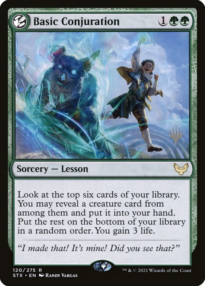 Basic Conjuration Front Face