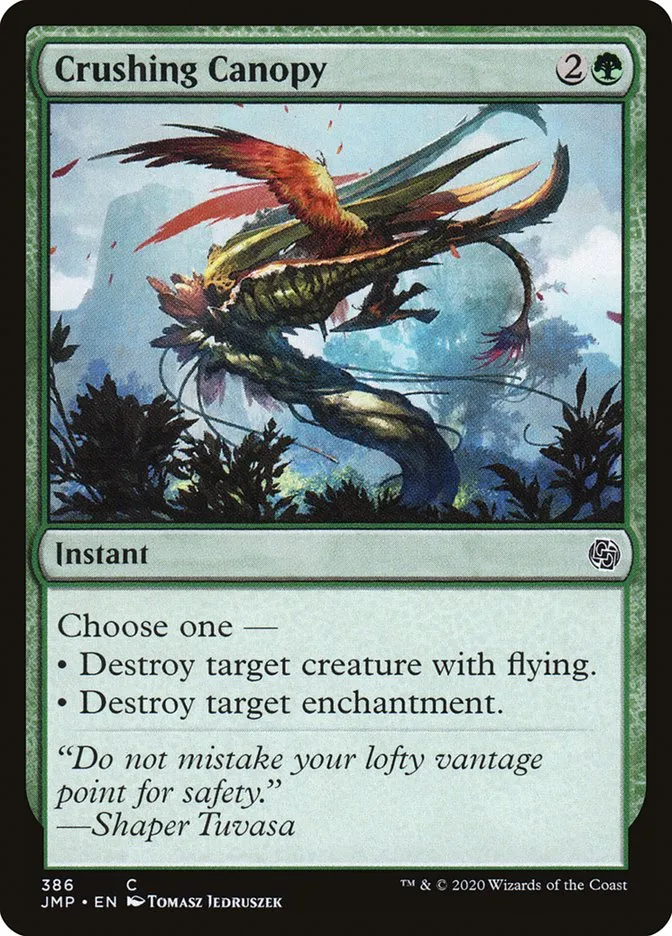 Crushing Canopy Front Face