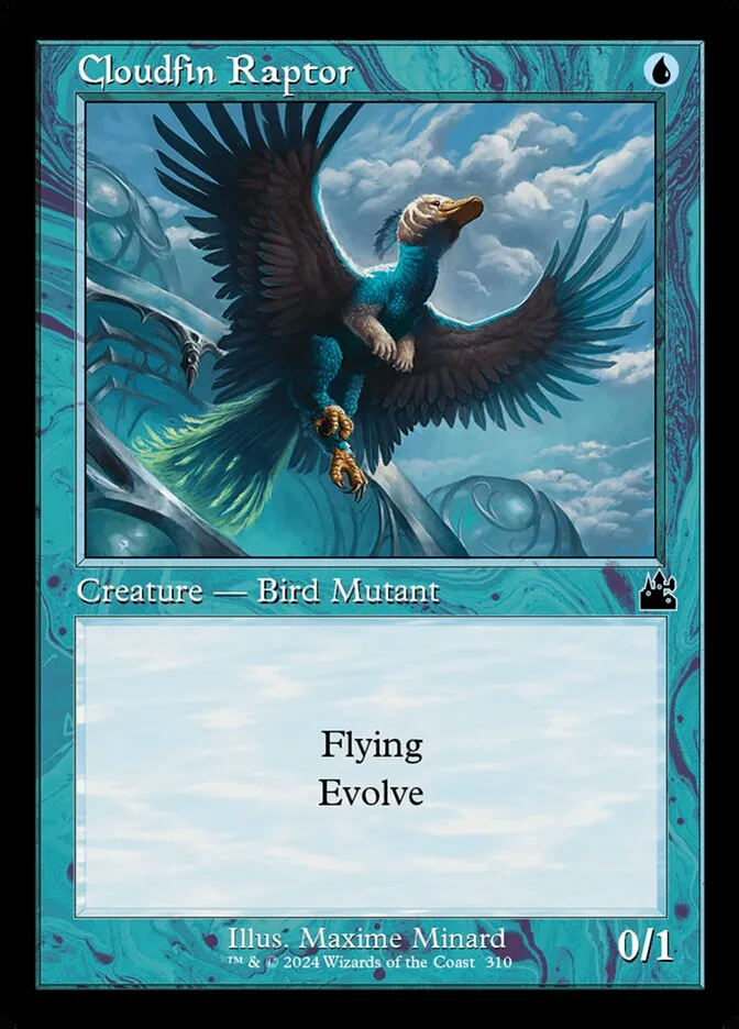 Cloudfin Raptor Front Face
