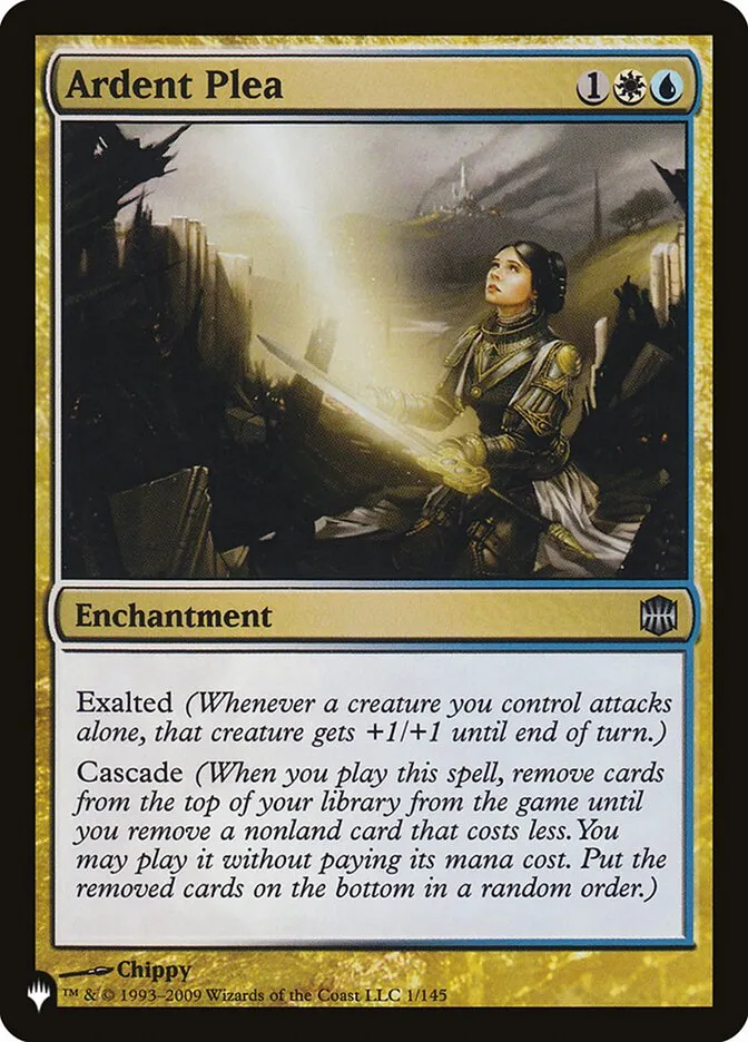 Ardent Plea Front Face