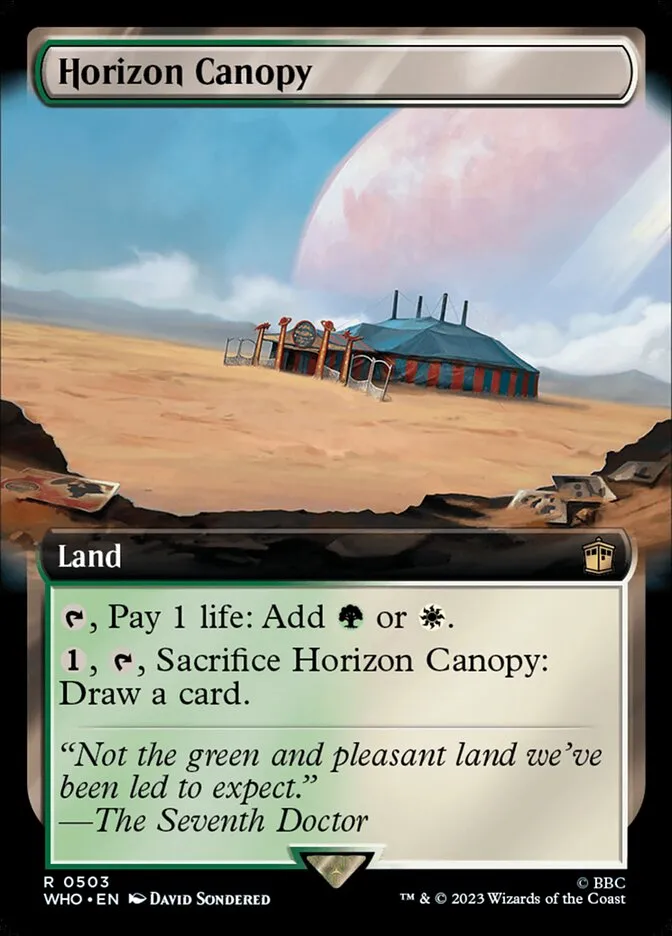 Horizon Canopy Front Face