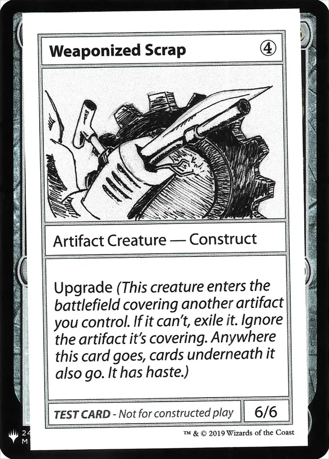 Weaponized Scrap Front Face