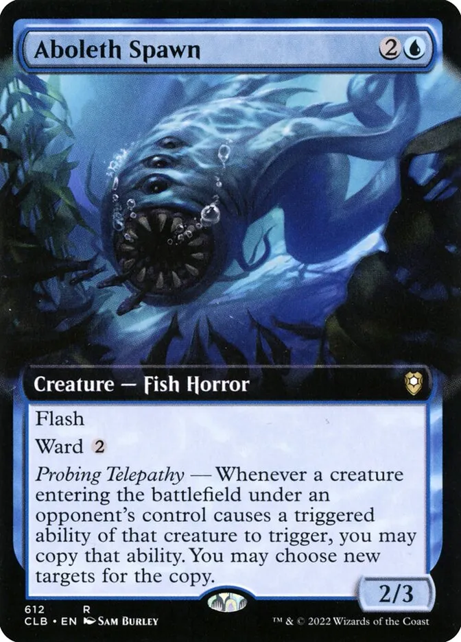 Aboleth Spawn Front Face