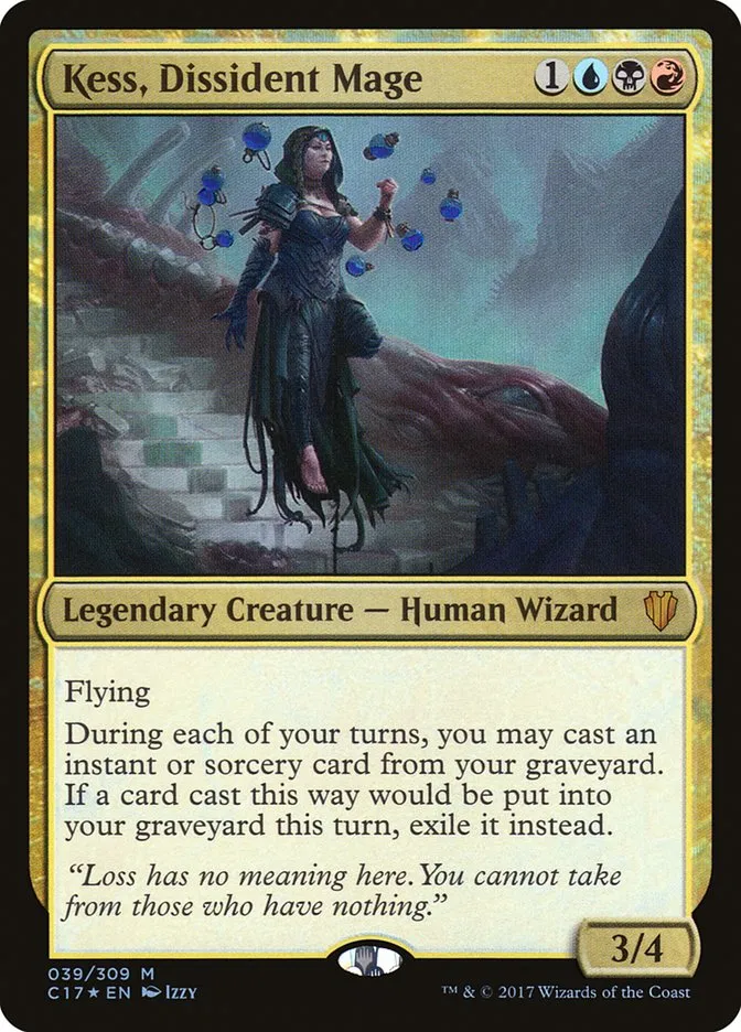 Kess, Dissident Mage Front Face