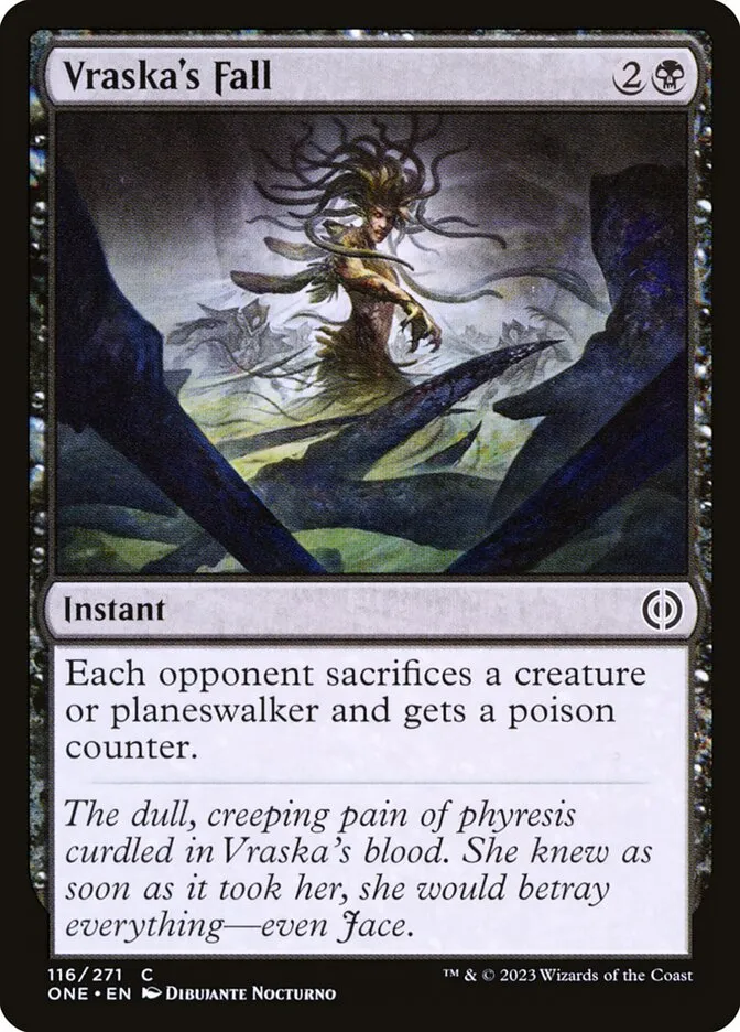 Vraska's Fall Front Face