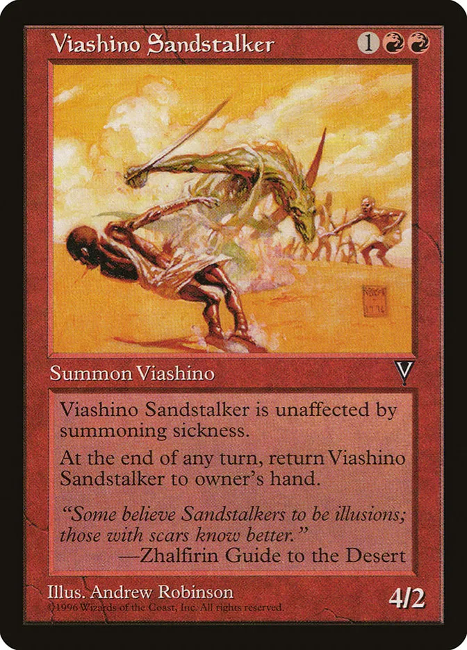 Viashino Sandstalker Front Face
