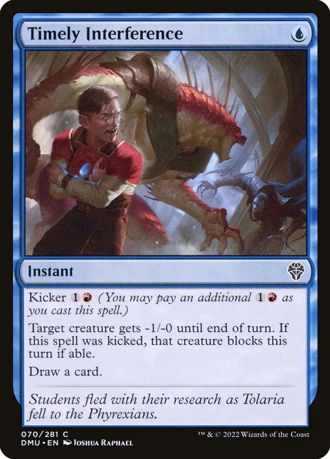 Timely Interference Front Face