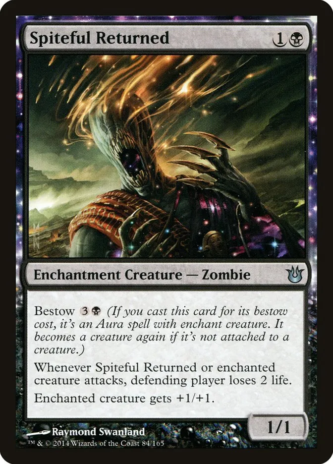 Spiteful Returned Front Face