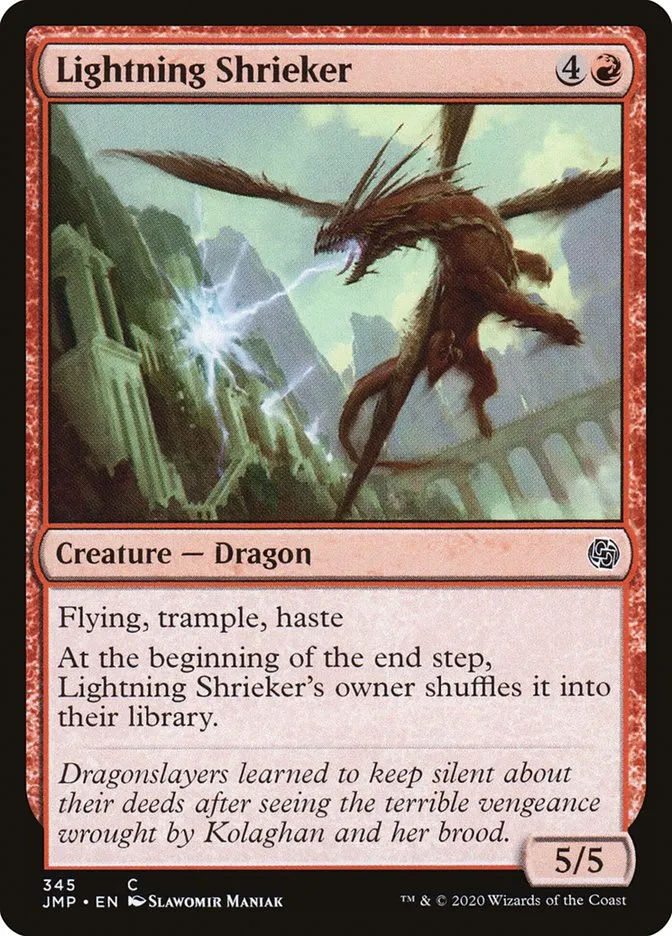 Lightning Shrieker Front Face