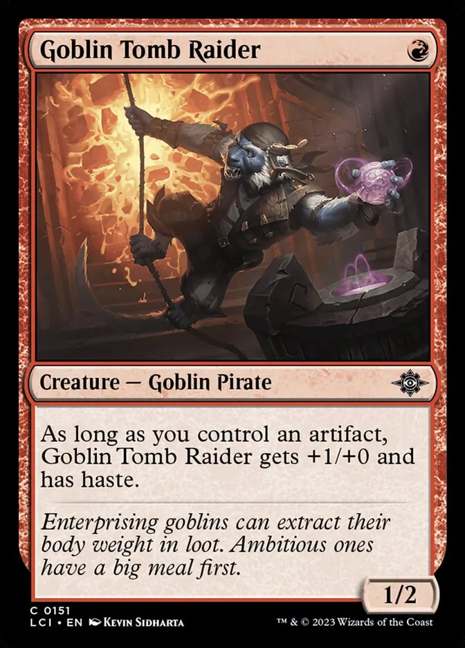 Goblin Tomb Raider Front Face