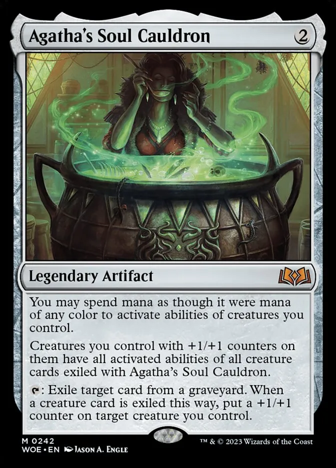 Agatha's Soul Cauldron Front Face