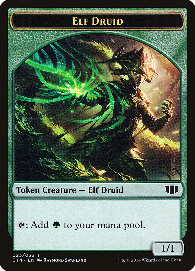 Elf Druid Front Face