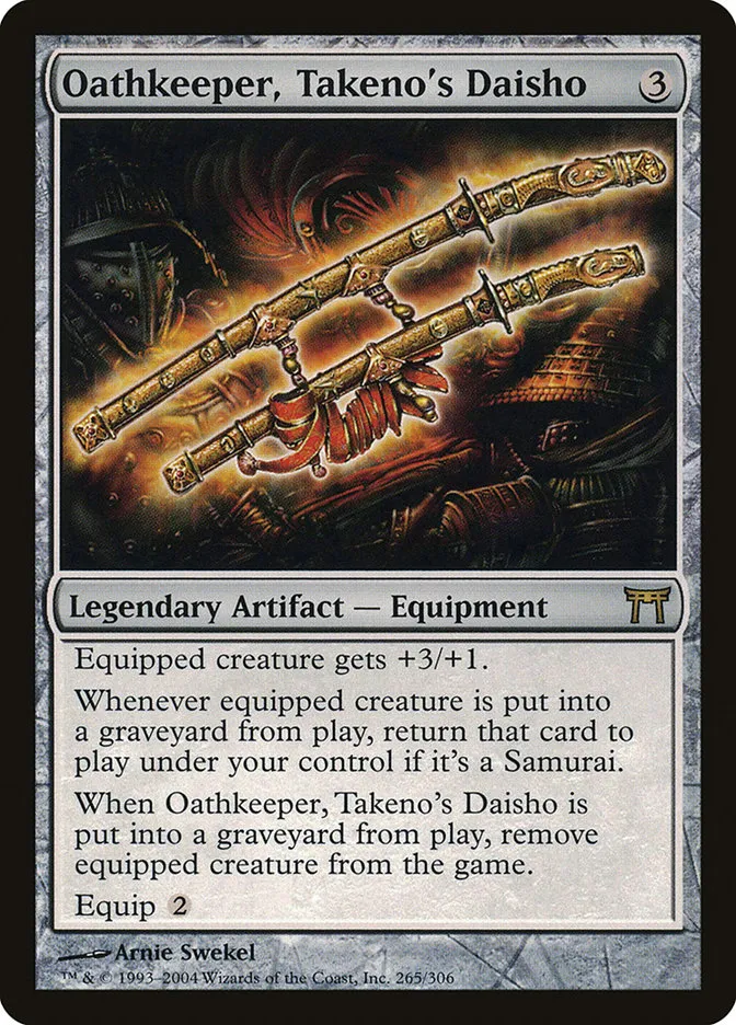 Oathkeeper, Takeno's Daisho Front Face