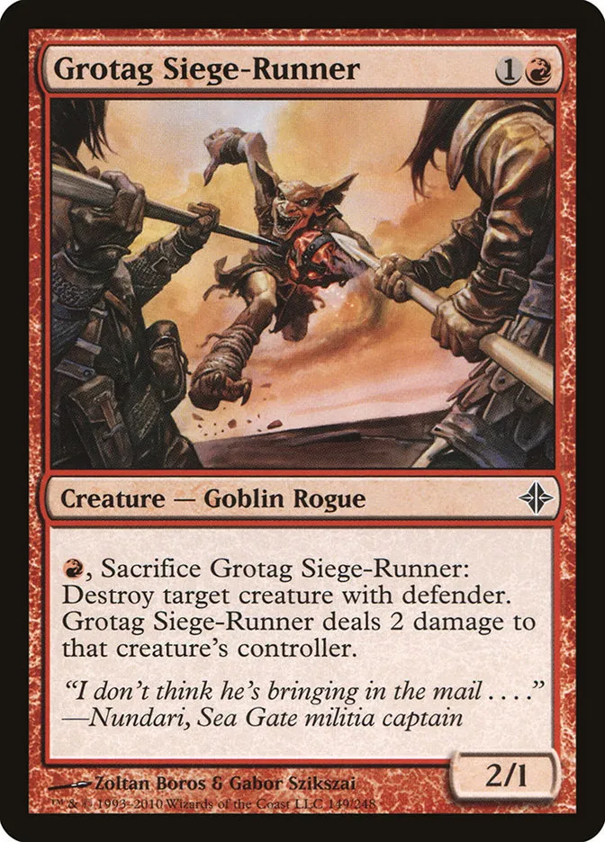 Grotag Siege-Runner Front Face