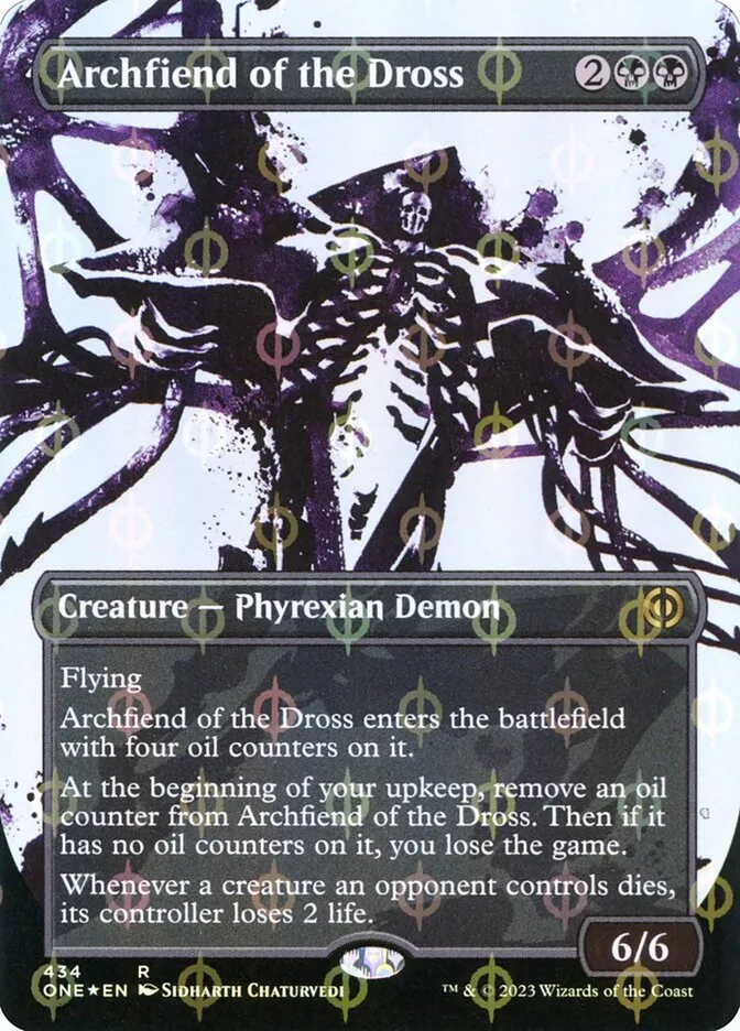 Archfiend of the Dross Front Face